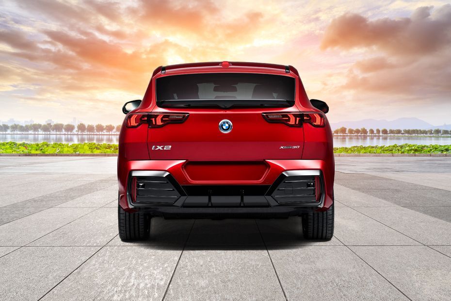 Full Rear View of BMW IX2
