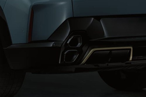 Exhaust Pipe of BMW XM