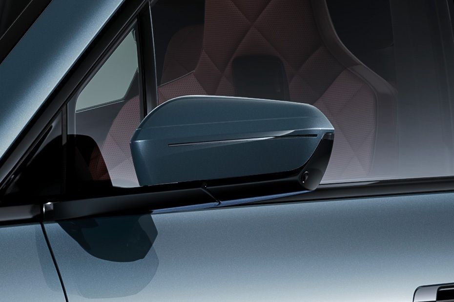 BMW IX 2026 Drivers Side Mirror Front Angle
