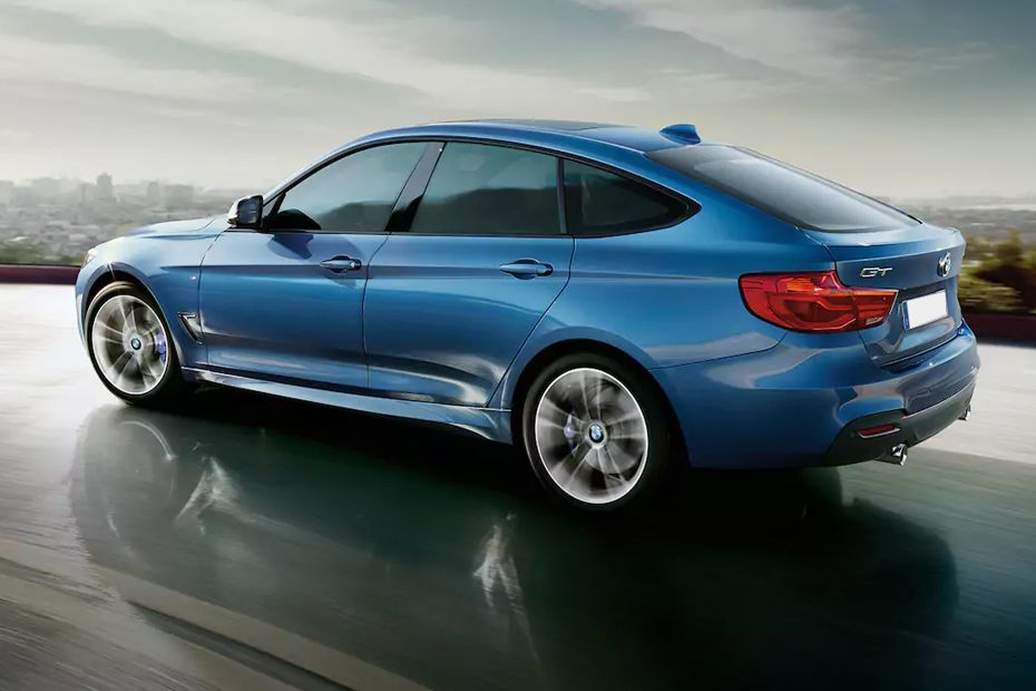 Rear Cross Side View of BMW 3 Series Gran Turismo