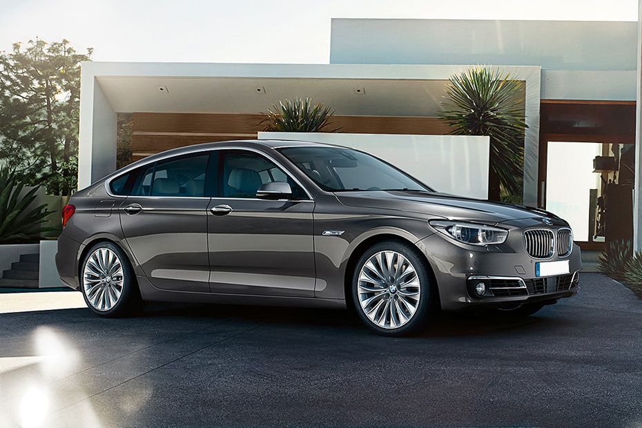 BMW 5 Series Gran Turismo Front Cross Side View