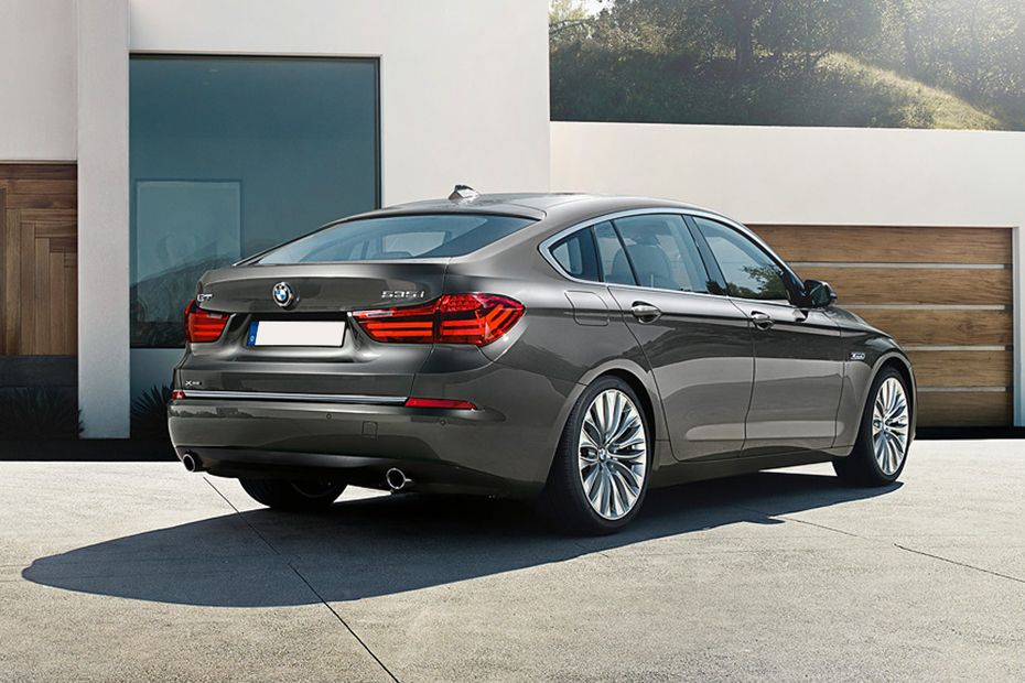 5 Series Gran Turismo Rear angle view
