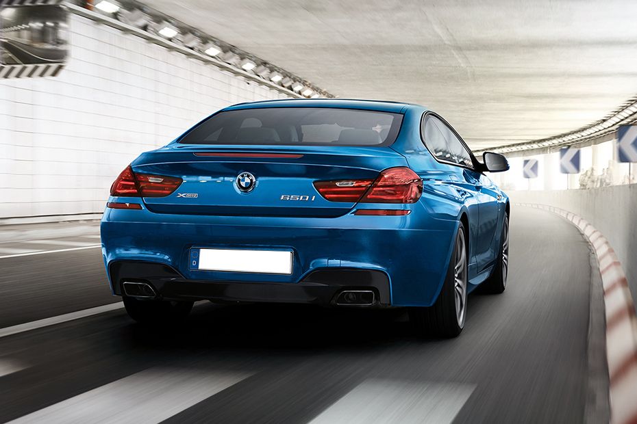 Full Rear View of BMW 6 Series Coupe