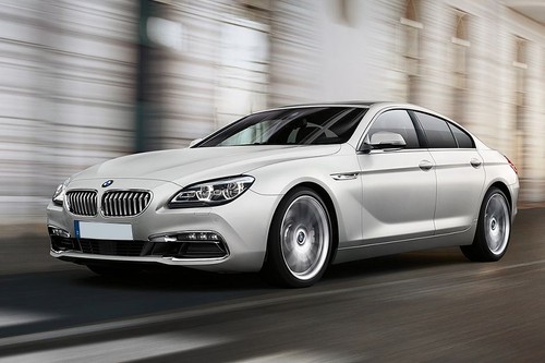 BMW 6 Series Gran Coupe Front Side View