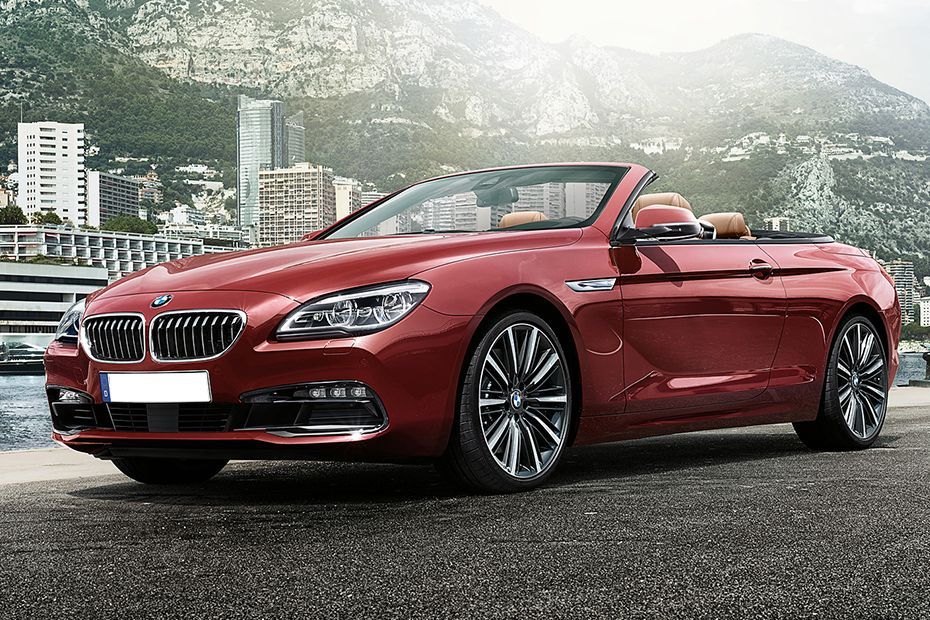 6 Series Convertible Front angle low view