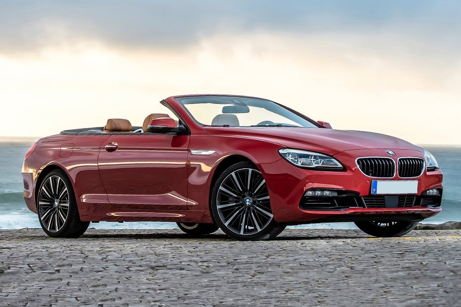 BMW 6 Series Convertible Front Cross Side View