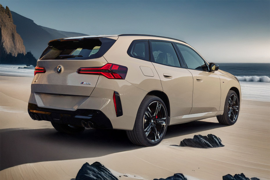 X3 Rear angle view