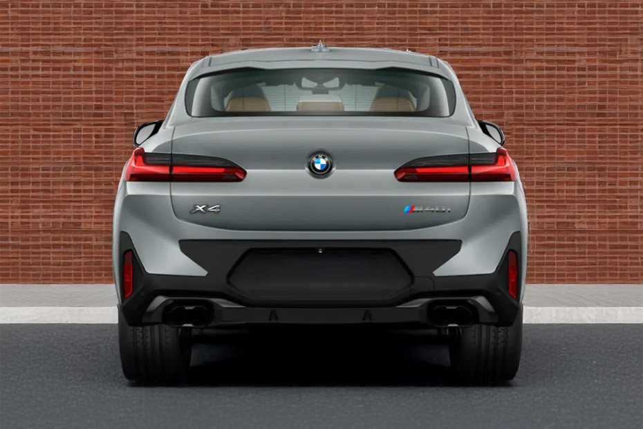 Full Rear View of BMW X4