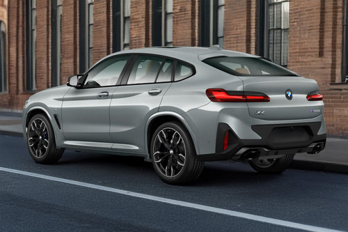 Rear Cross Side View of BMW X4