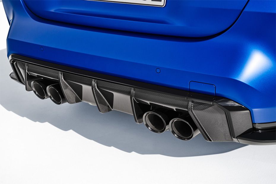 Exhaust Pipe of BMW M4 Convertible