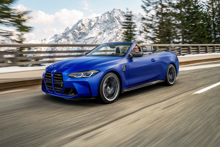 M4 Convertible Front angle low view