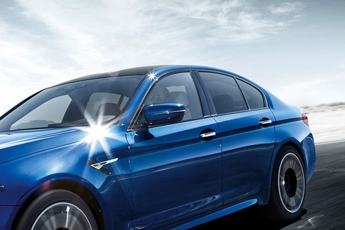 BMW M5 Sedan Drivers Side Mirror Front Angle