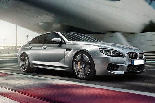 BMW M6 Gran Coupe Front Cross Side View