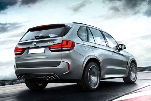 X5 M Rear angle view