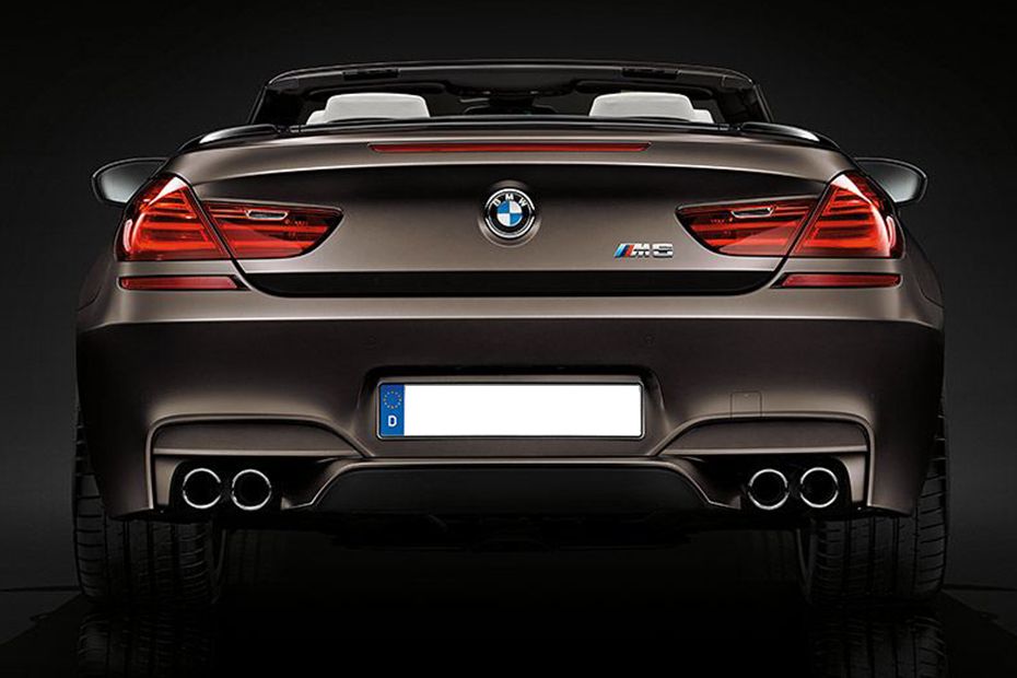 Full Rear View of BMW M6 Convertible