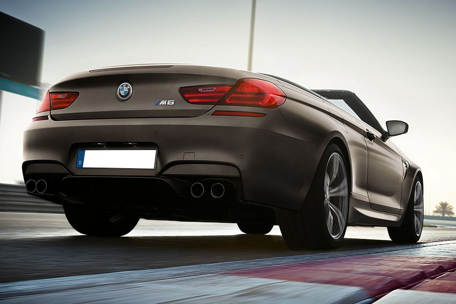 M6 Convertible Rear Low Angle View