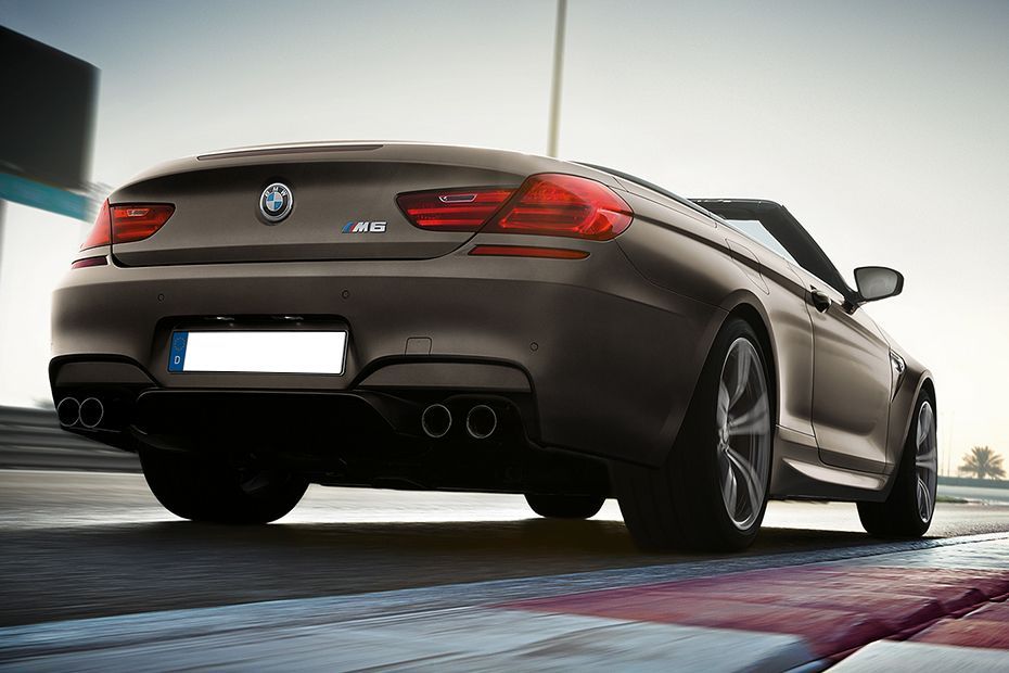M6 Convertible Rear Low Angle View