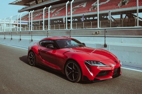 Toyota GR Supra Front Side View