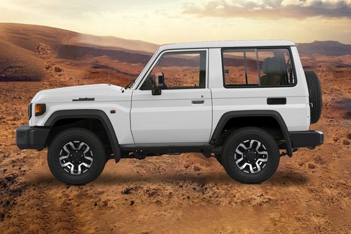 Toyota Land Cruiser 70 Full Side View