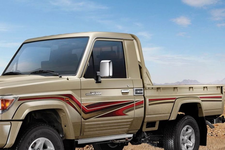 Toyota Land Cruiser Pick Up Drivers Side Mirror Front Angle