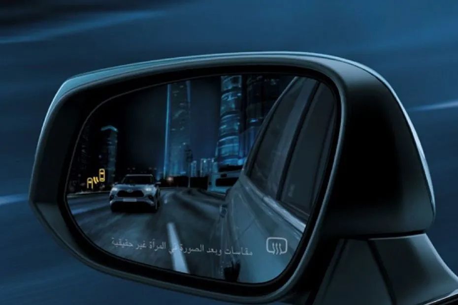 Toyota Highlander (2020-2023) Drivers Side Mirror Rear Angle
