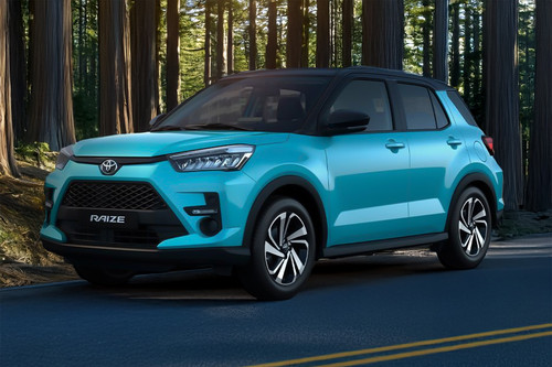 Raize Front angle low view