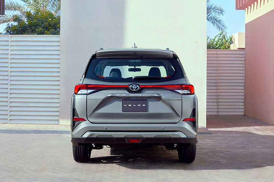 Full Rear View of Toyota Veloz