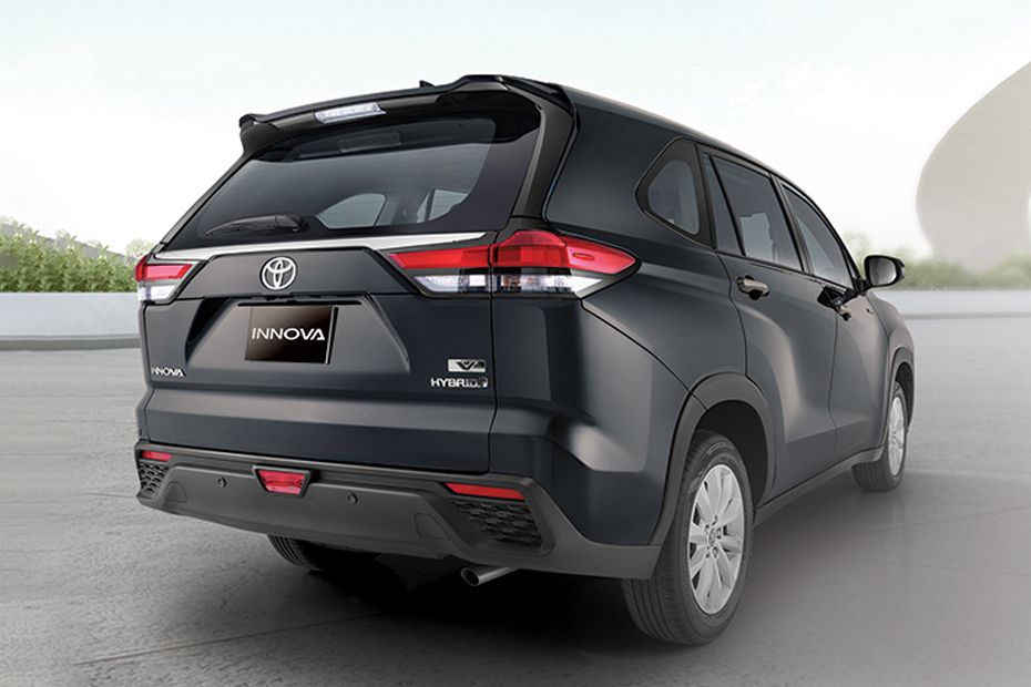 Innova Hycross Rear angle view