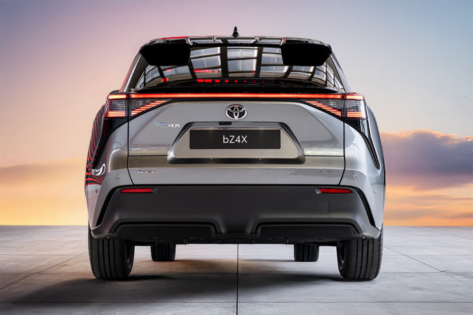 Full Rear View of Toyota bZ4X