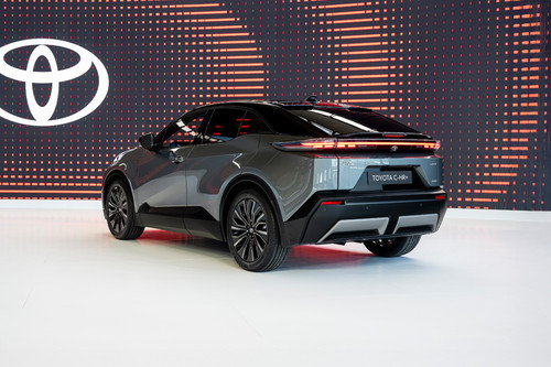 Rear Medium View of Toyota C-HR PLUS