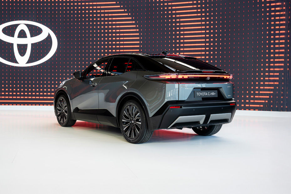 Rear Medium View of Toyota C-HR PLUS