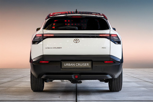 Full Rear View of Toyota Urban Cruiser 2026