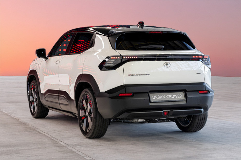 Rear Cross Side View of Toyota Urban Cruiser 2026
