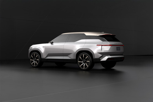 Rear Cross Side View of Toyota Land Cruiser SE