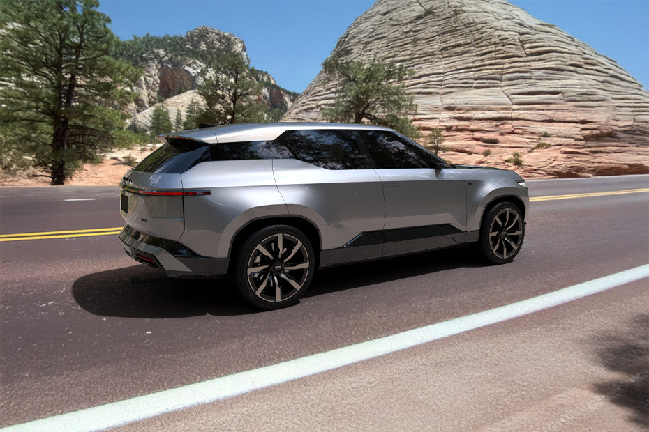 Land Cruiser SE Rear Medium Side View