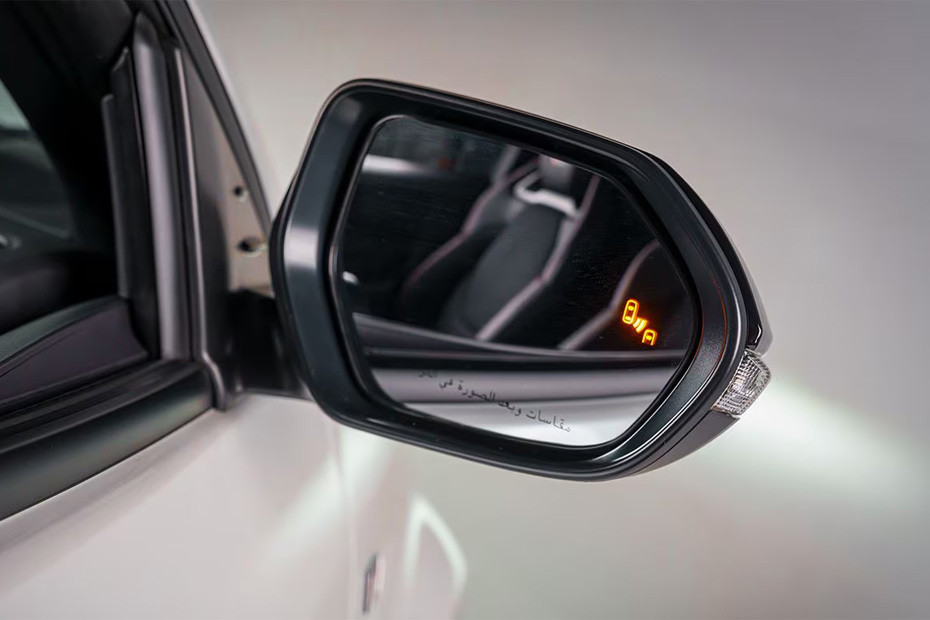 Toyota GR Yaris Drivers Side Mirror Rear Angle