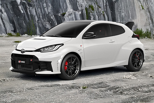 GR Yaris Front angle low view