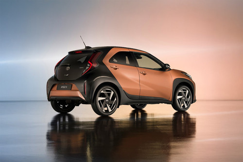 Aygo X Rear angle view