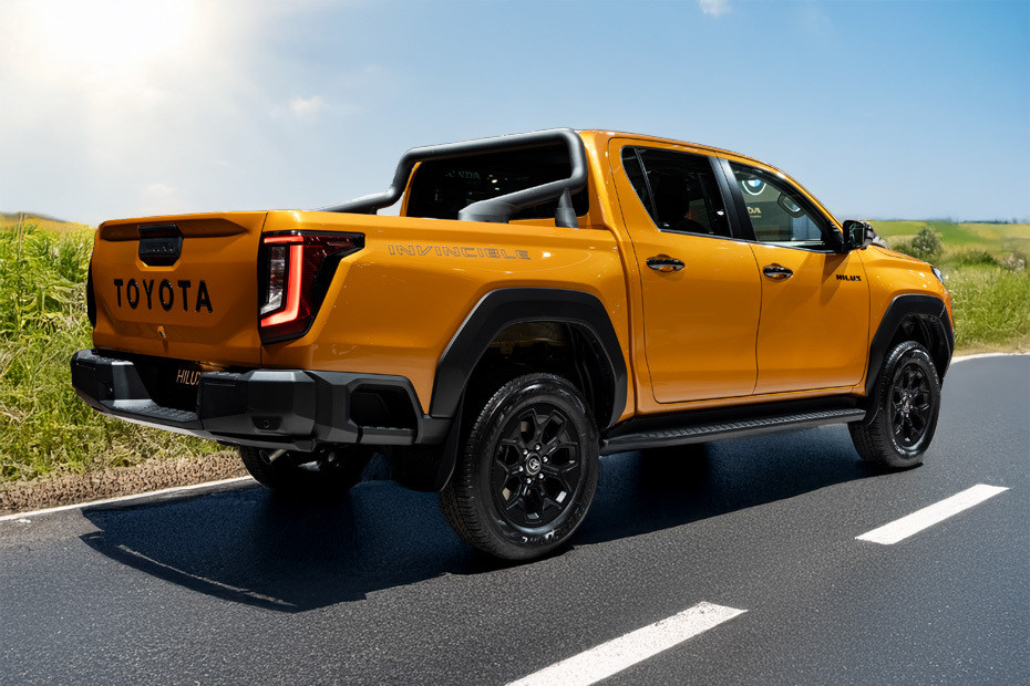 Hilux Hybrid Rear angle view
