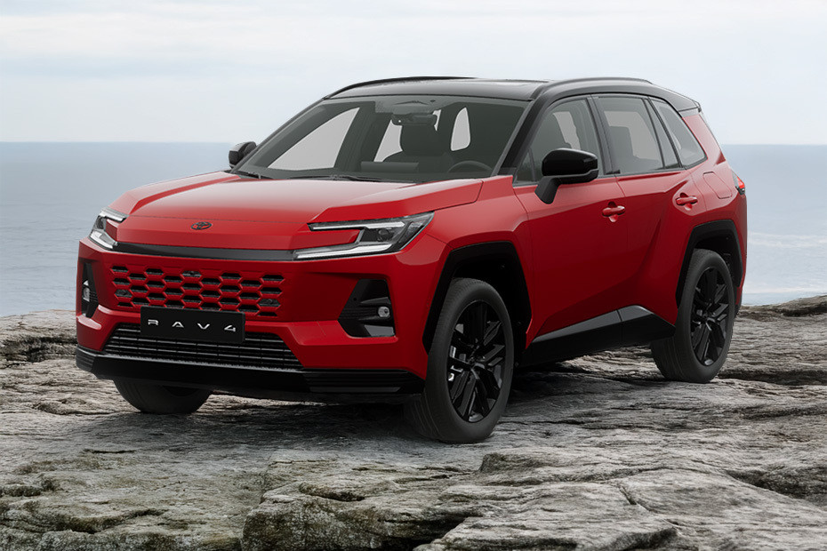 RAV 4 HEV Front angle low view