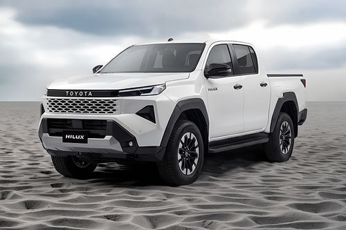 Hilux Front angle low view