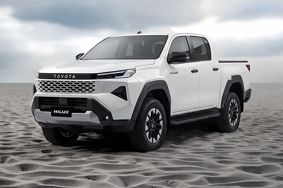 Hilux Front angle low view