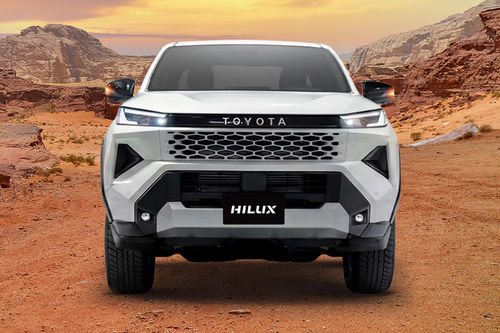 Full Front View of Hilux