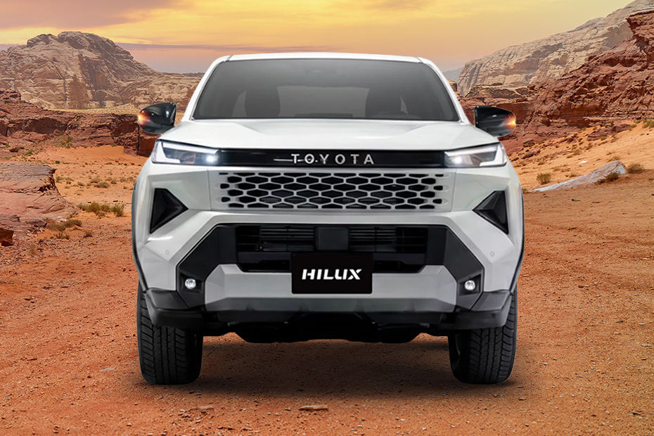 Full Front View of Hilux