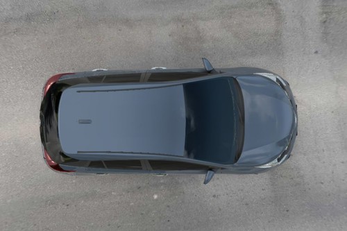 Top View of Yaris Hatchback