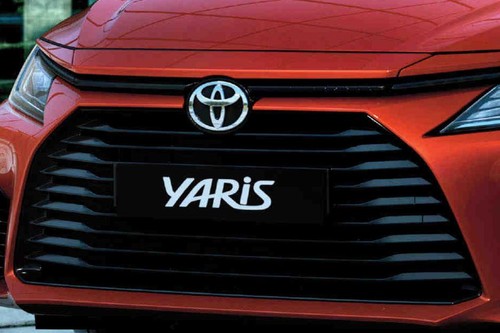 Yaris Sedan Grille View