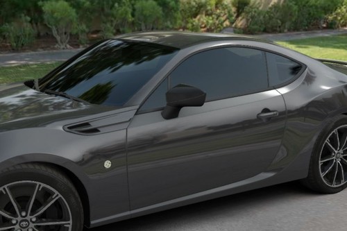 Toyota 86 Drivers Side Mirror Front Angle