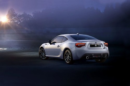Rear Medium View of Toyota 86