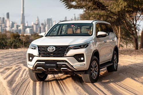 Fortuner Front angle low view