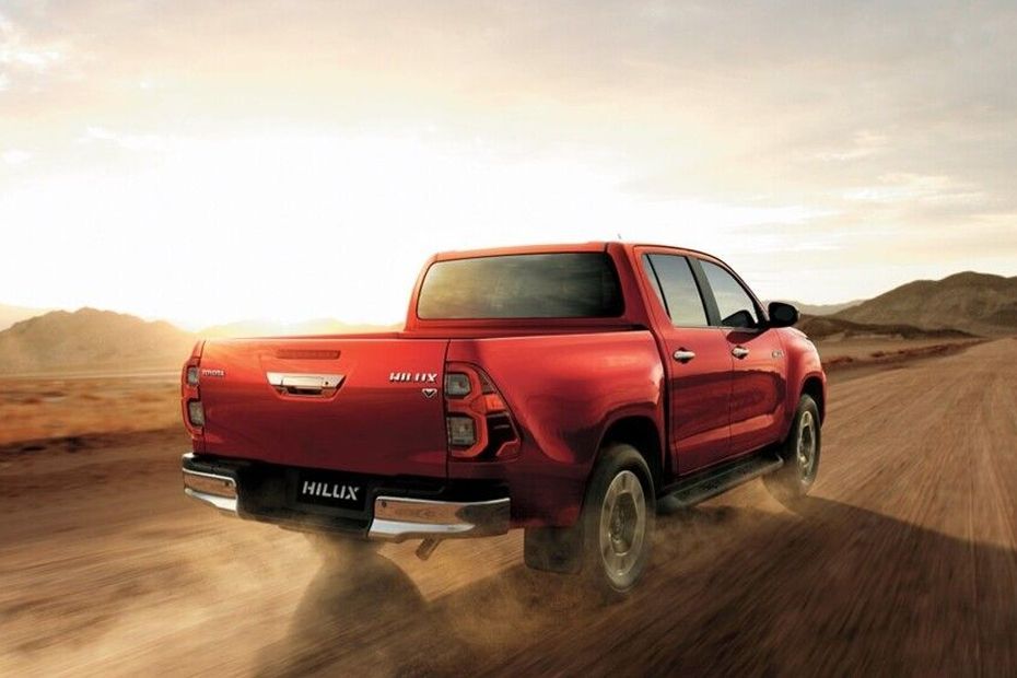 Hilux Rear angle view